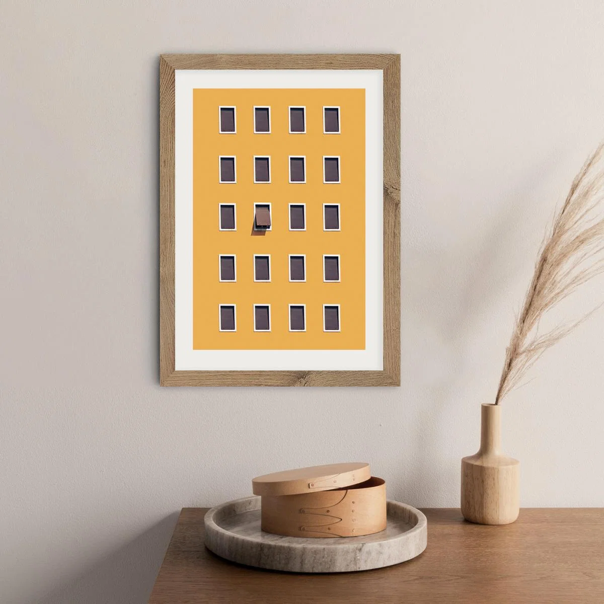 Open Mind Art Print Oak Frame – image 10