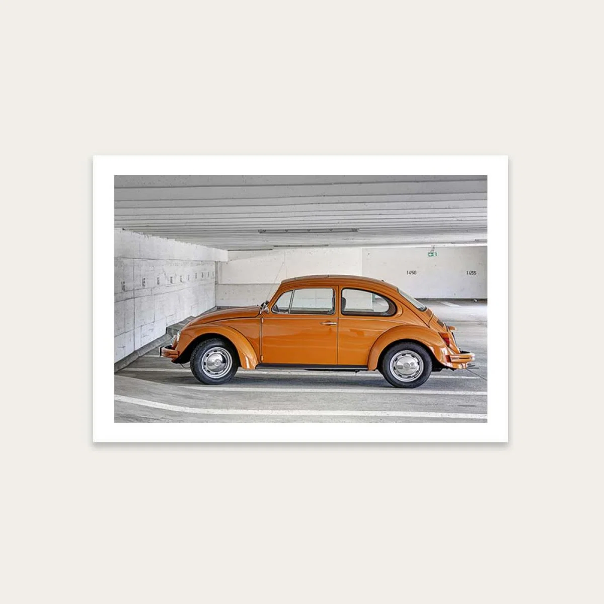 Beetle Art Print Unframed