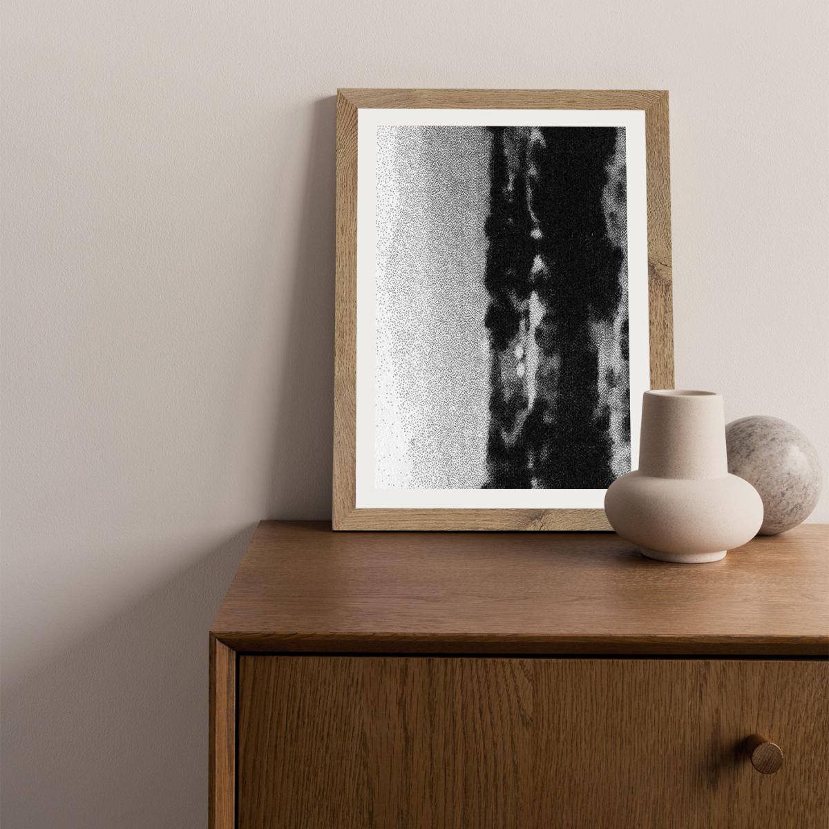 Research N°012 Art Print Oak Frame – image 2