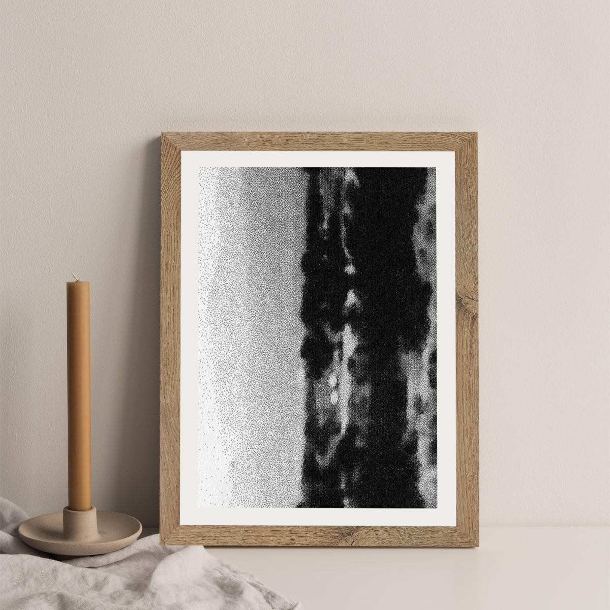Research N°012 Art Print Oak Frame – image 4