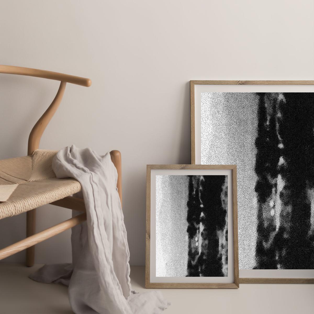 Research N°012 Art Print Oak Frame – image 8