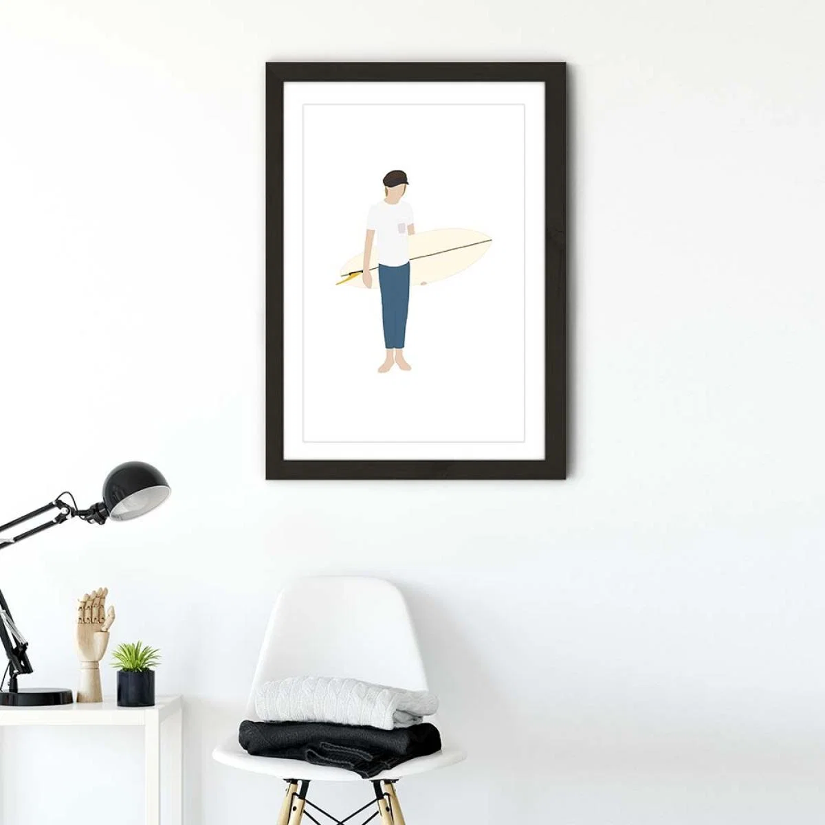 Little Single Art Print Black Frame – image 2