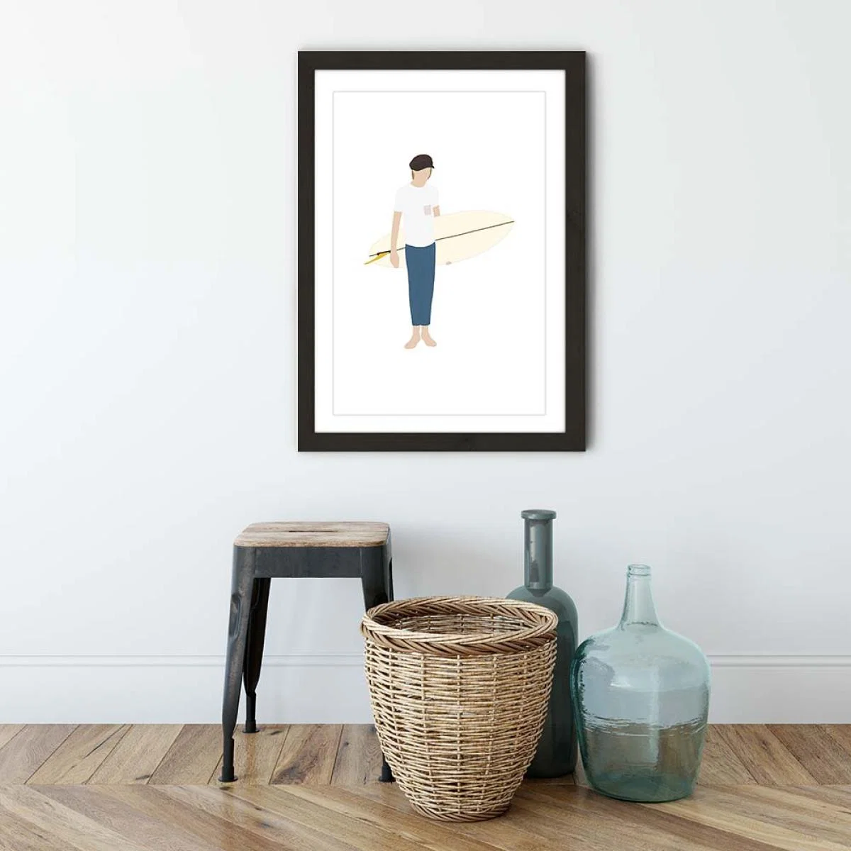 Little Single Art Print Black Frame – image 3