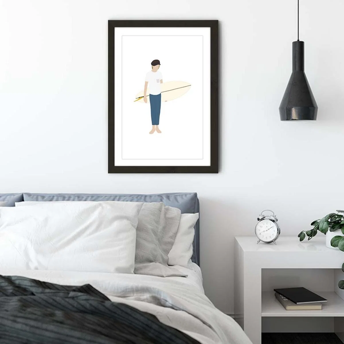 Little Single Art Print Black Frame – image 4