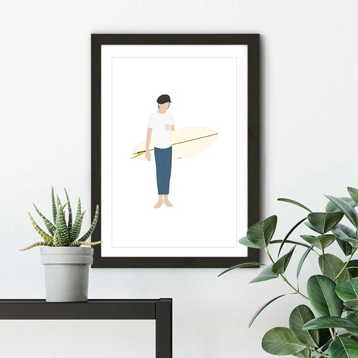 Little Single Art Print Black Frame – image 5