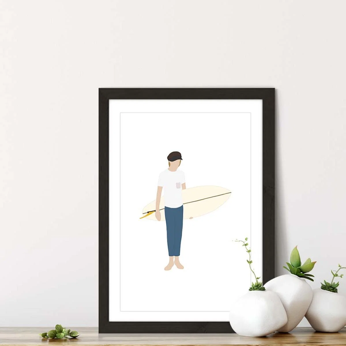 Little Single Art Print Black Frame – image 7