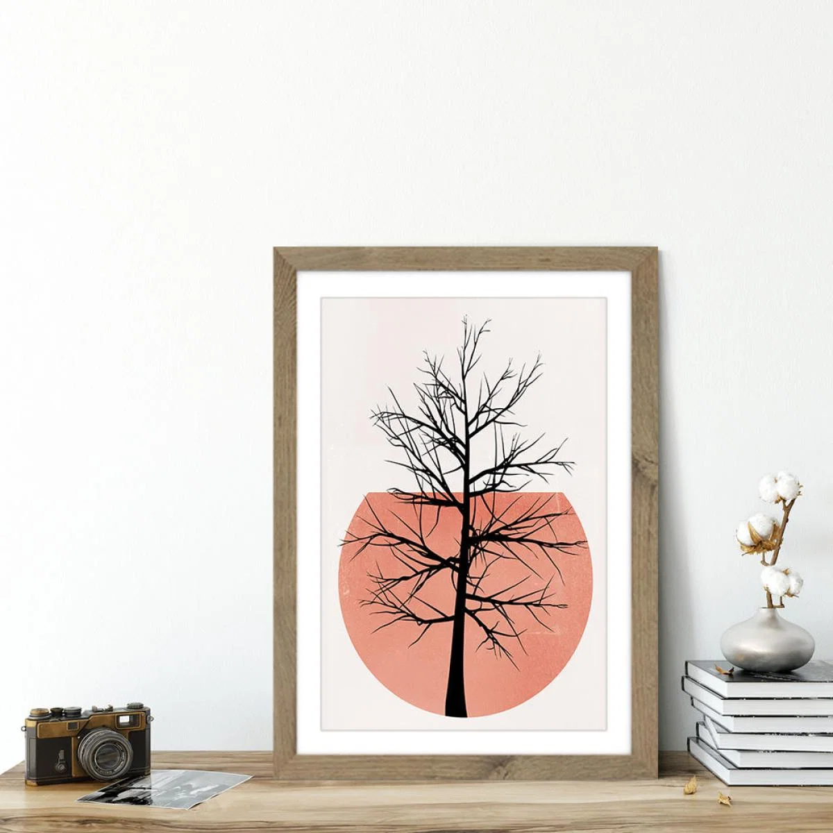 In The Wild Rose Art Print Oak Frame – image 5
