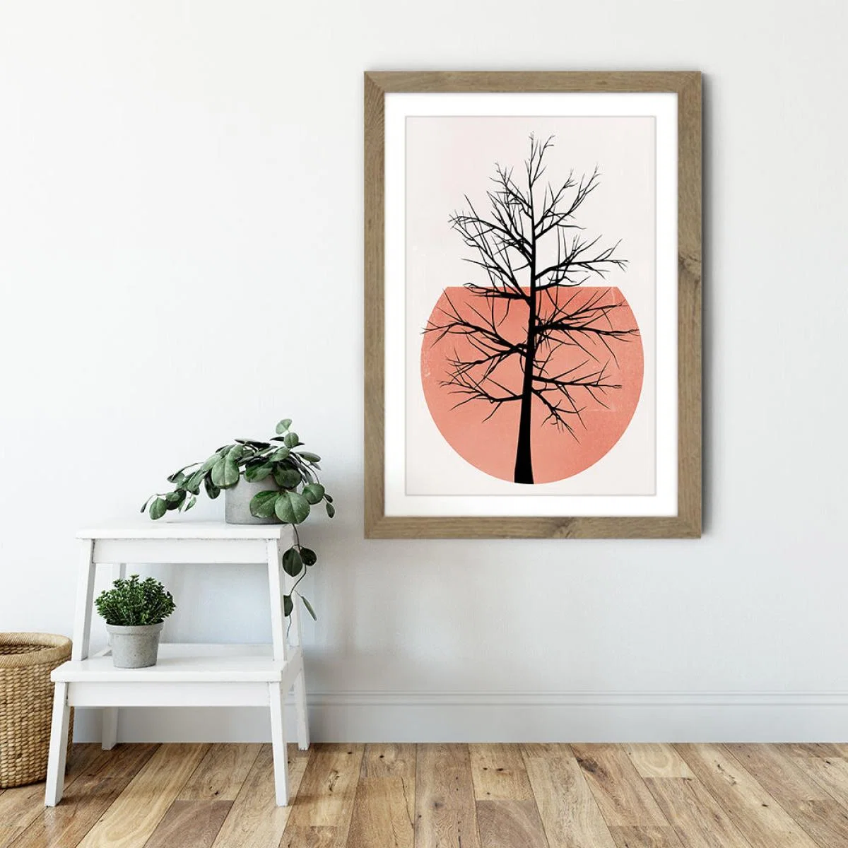 In The Wild Rose Art Print Oak Frame – image 6