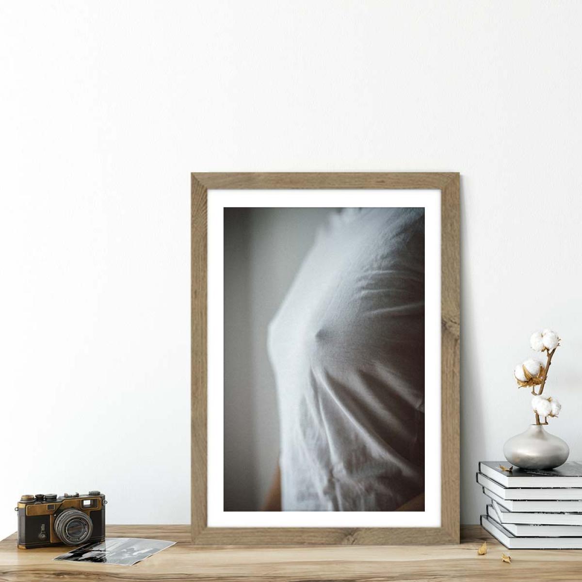 Nipple Art Print Oak Frame – image 5