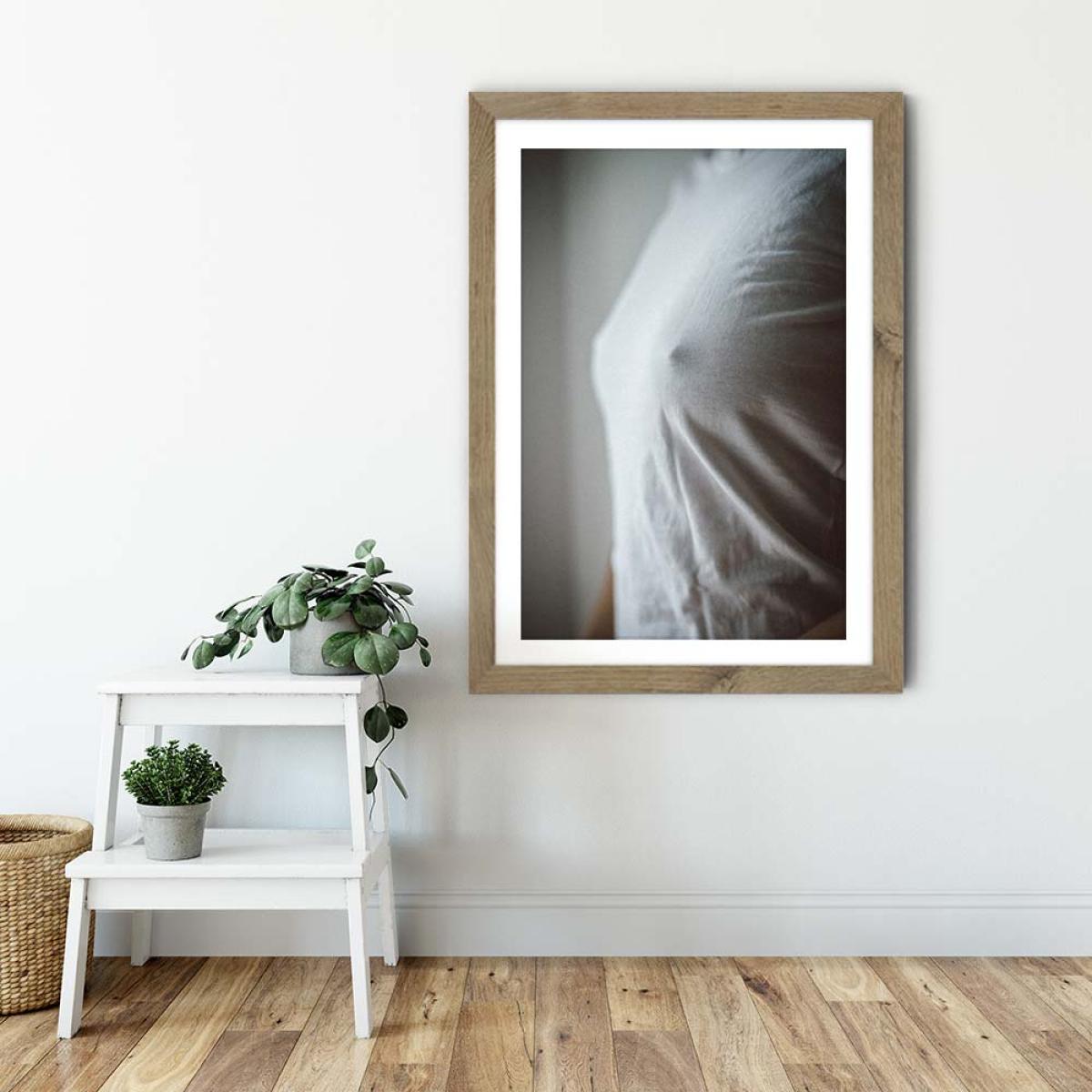 Nipple Art Print Oak Frame – image 6