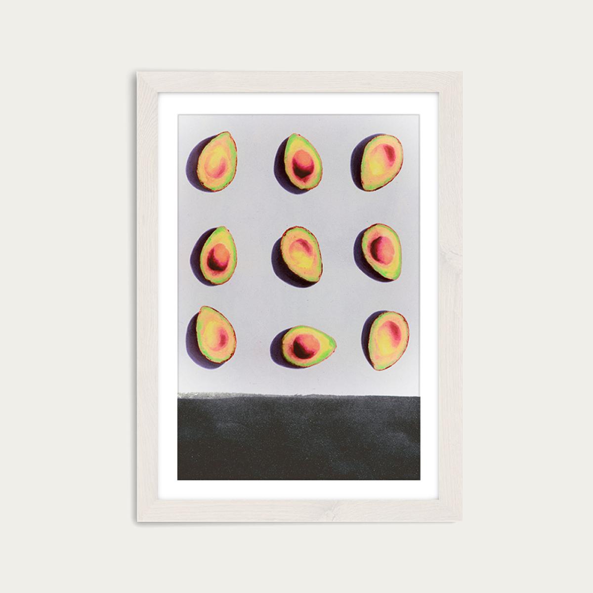 Fruit No. 2 Art Print White Frame