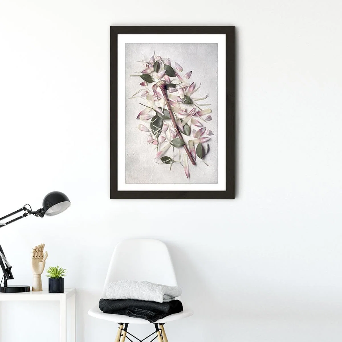 Pale Proteas PT 3 Art Print Black Frame – image 2