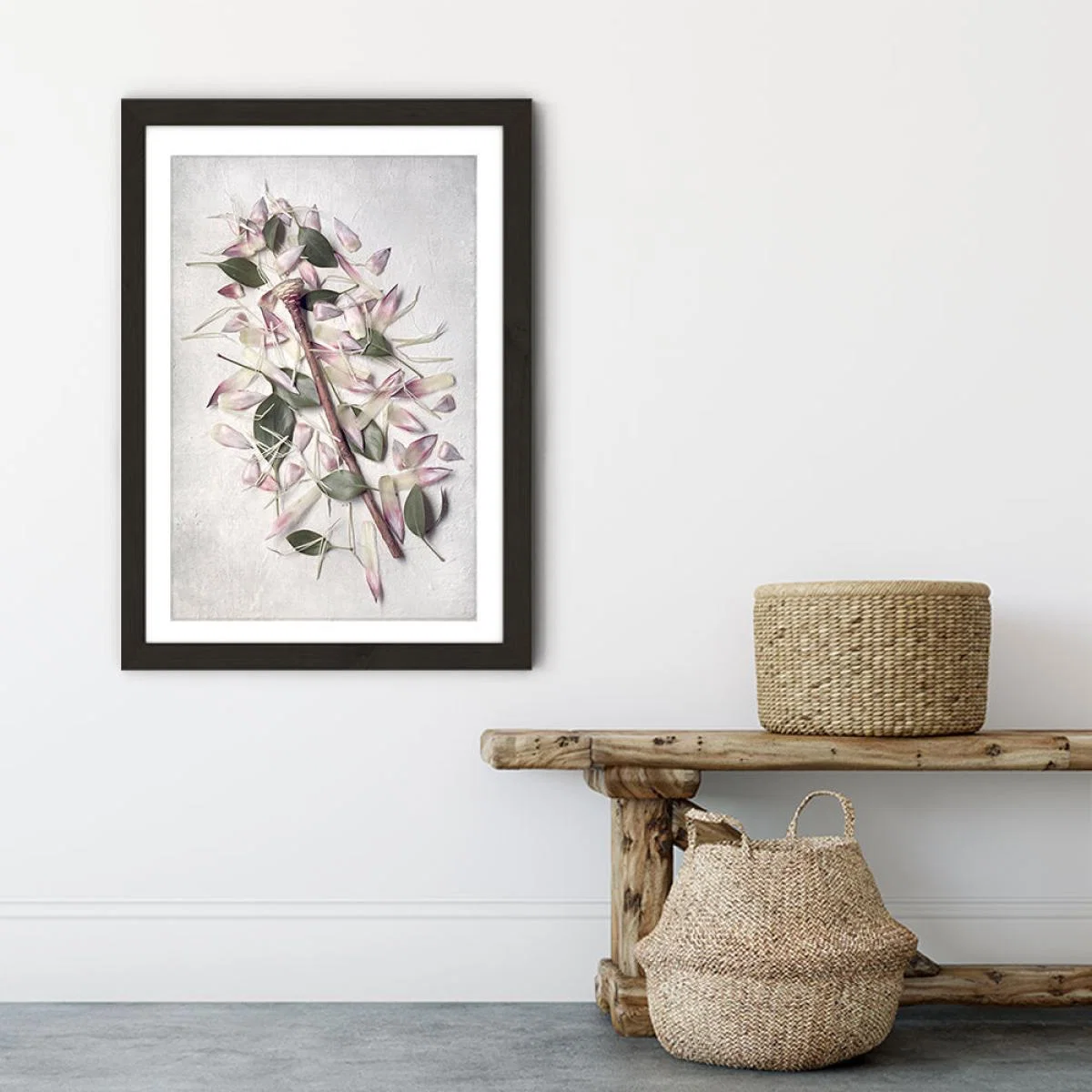 Pale Proteas PT 3 Art Print Black Frame – image 6