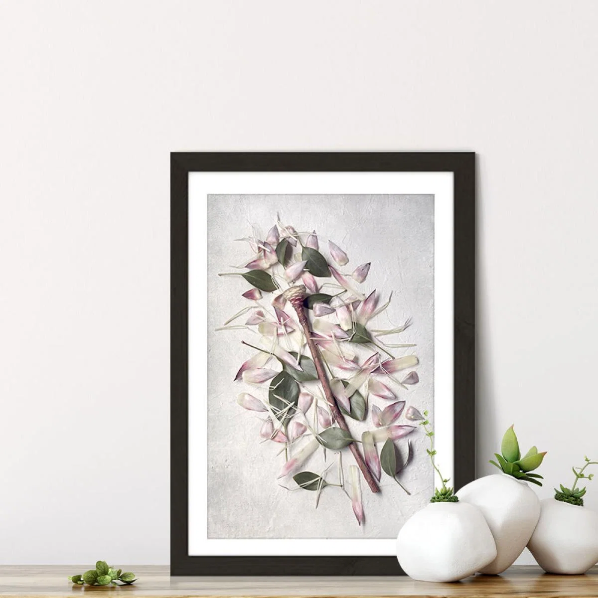 Pale Proteas PT 3 Art Print Black Frame – image 7