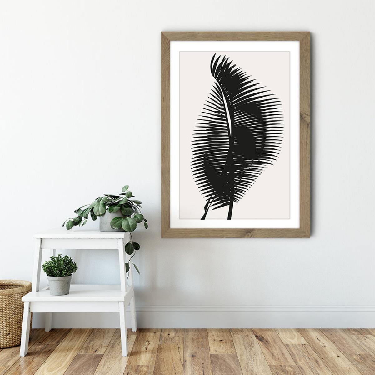 Geometrica No.6 Art Print Oak Frame – image 5