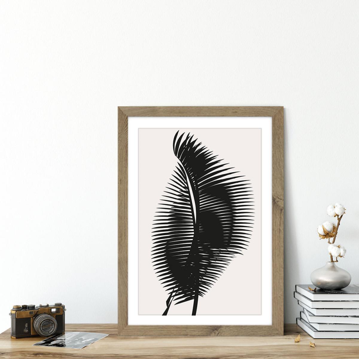 Geometrica No.6 Art Print Oak Frame – image 6