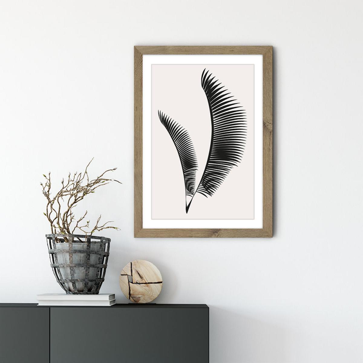 Geometrica No.10 Art Print Oak Frame – image 3