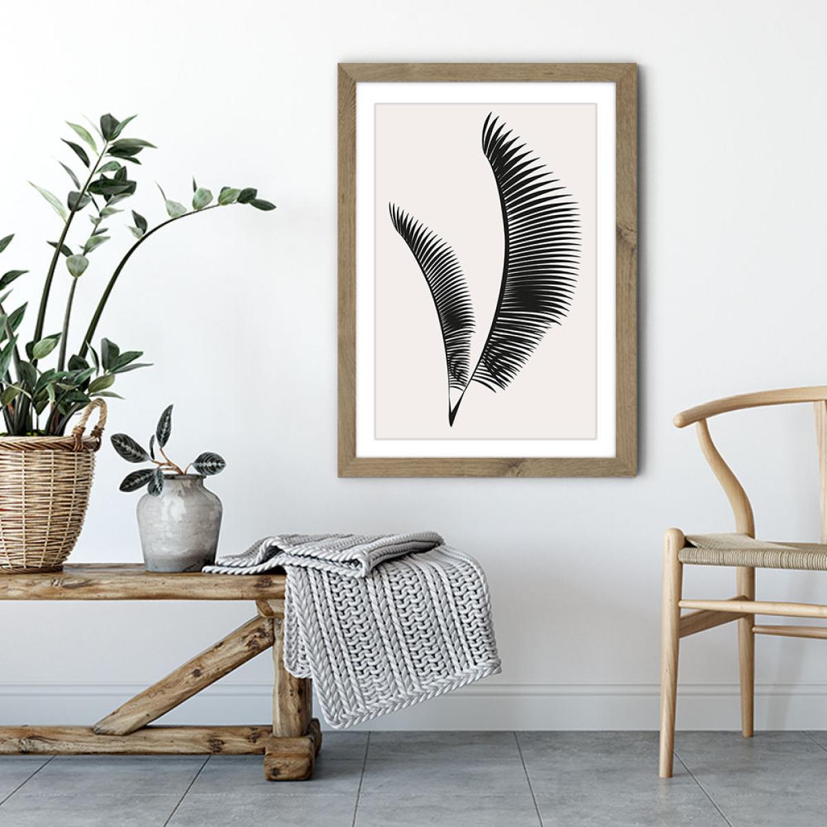 Geometrica No.10 Art Print Oak Frame – image 4