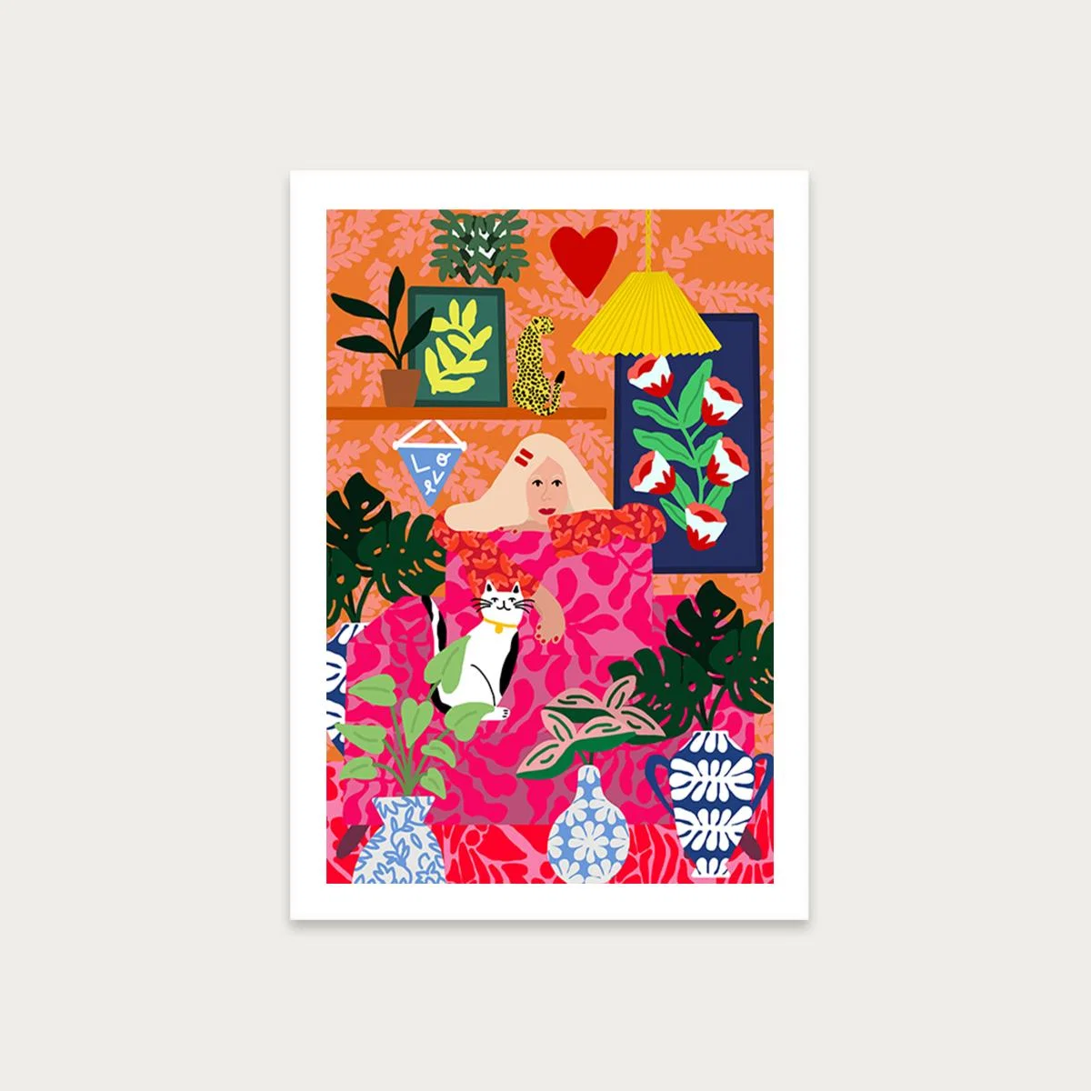 Pieces Of Myself Art Print Unframed