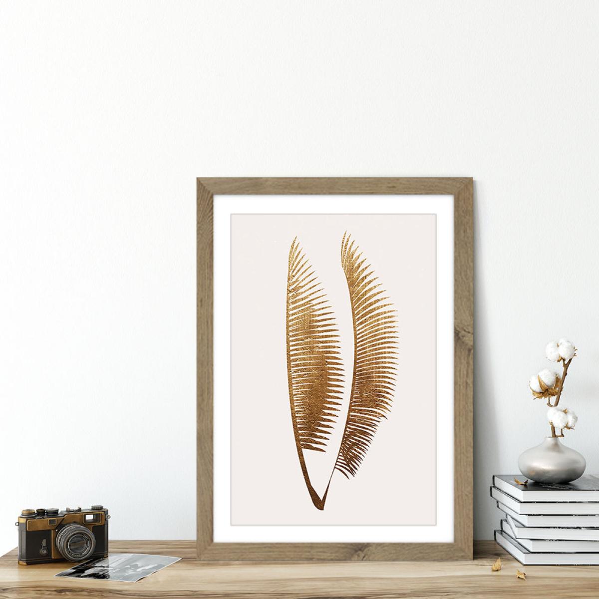 Geometrica No.2 Art Print Oak Frame – image 4