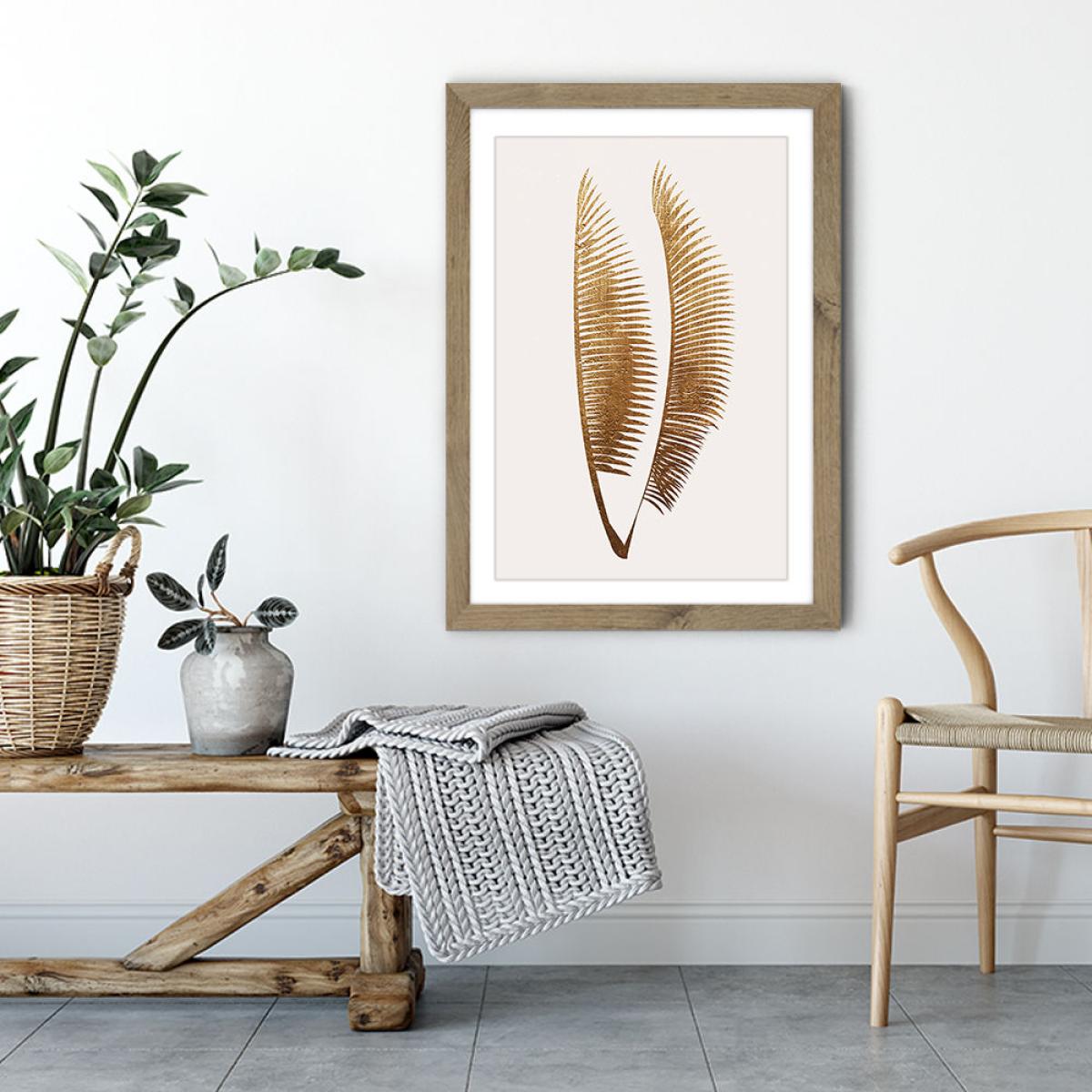 Geometrica No.2 Art Print Oak Frame – image 5