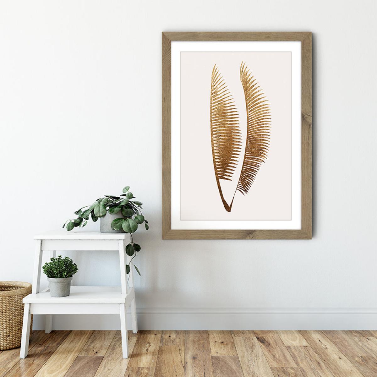 Geometrica No.2 Art Print Oak Frame – image 6