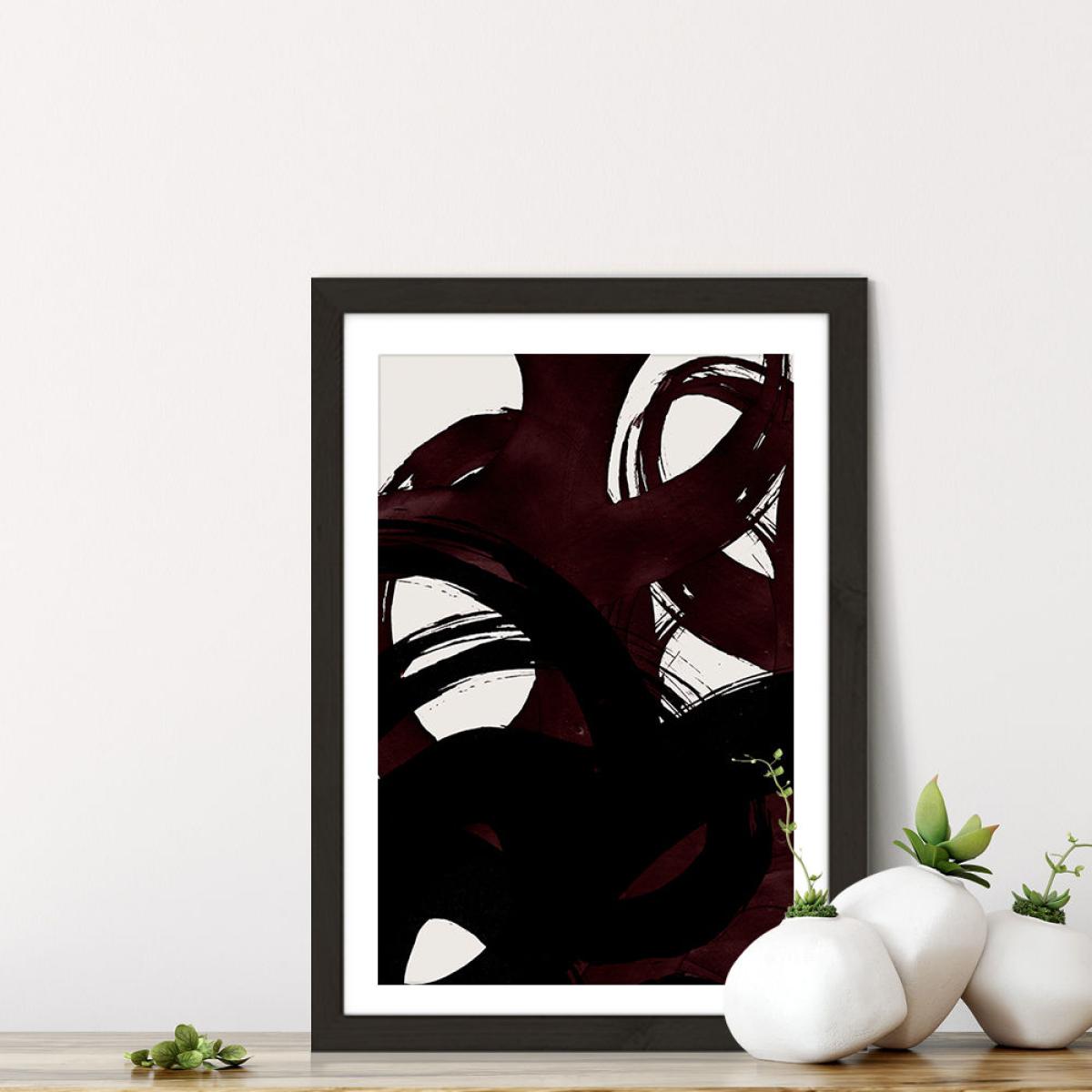 Tide Art Print Black Frame – image 2