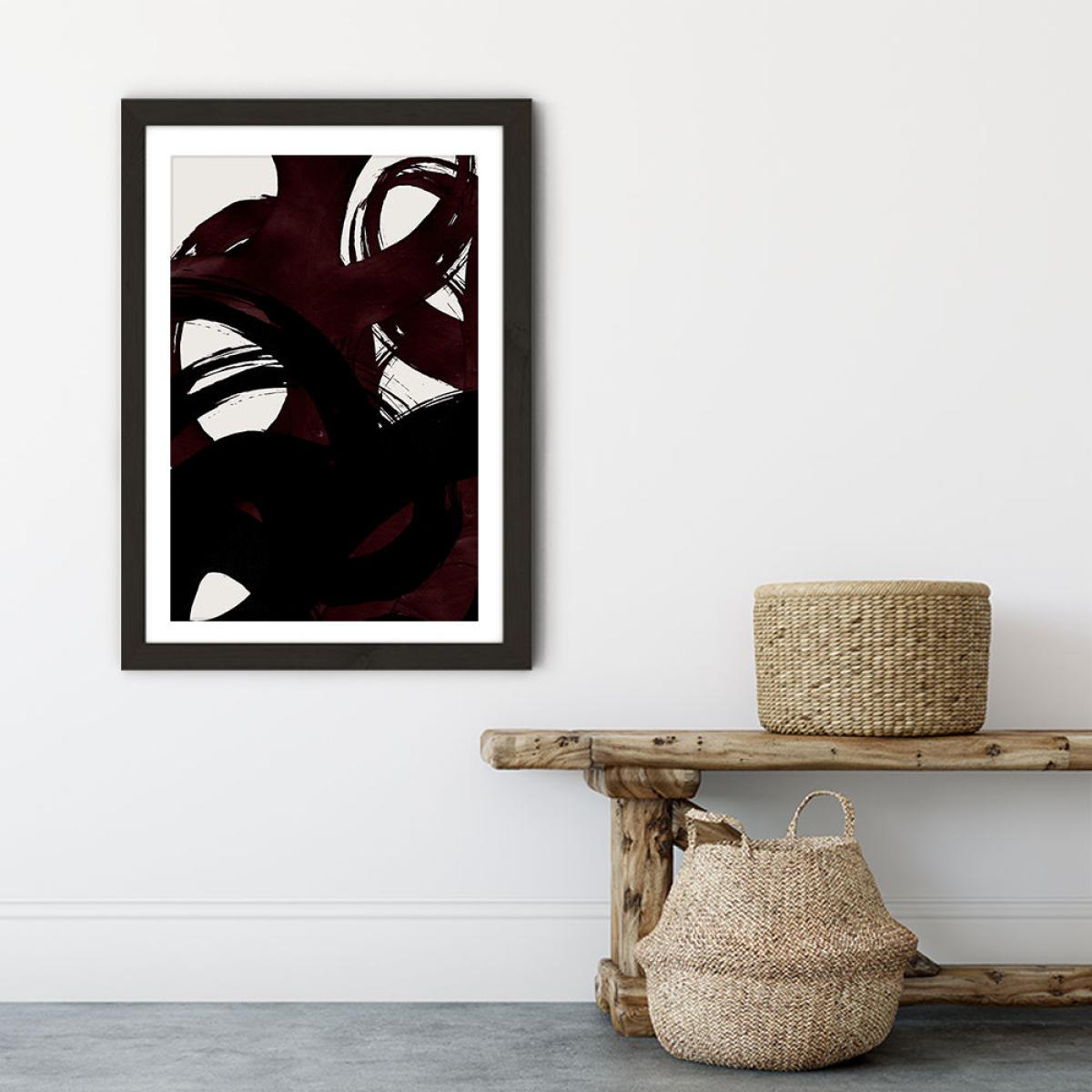 Tide Art Print Black Frame – image 3