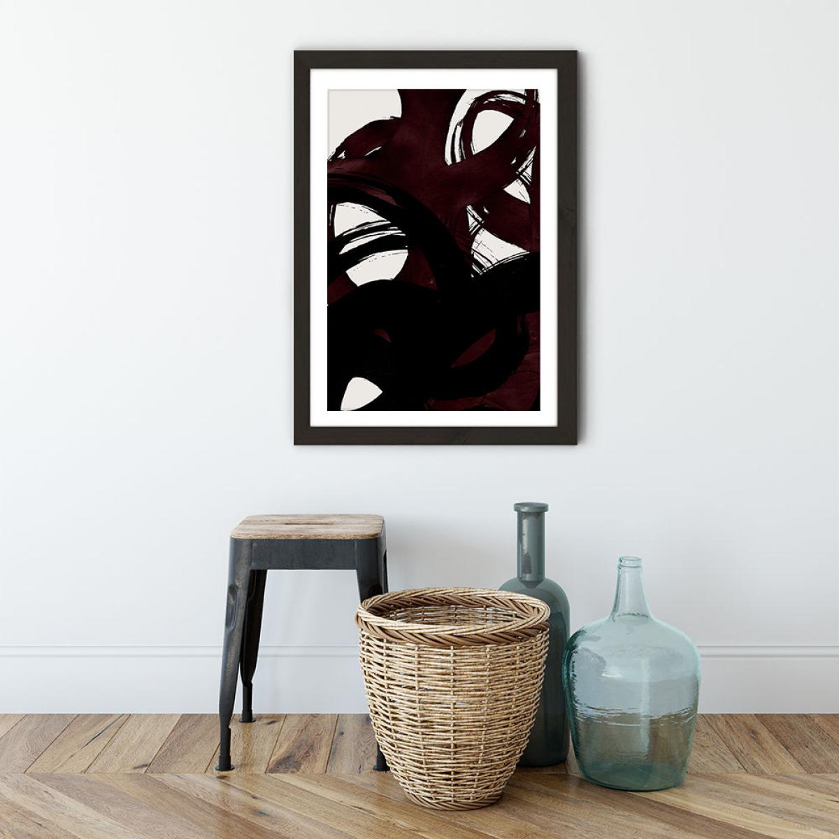Tide Art Print Black Frame – image 7
