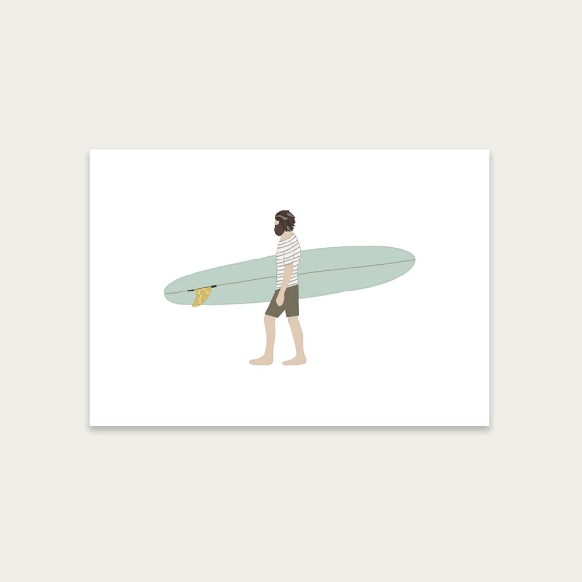 Rad Rider Art Print Unframed
