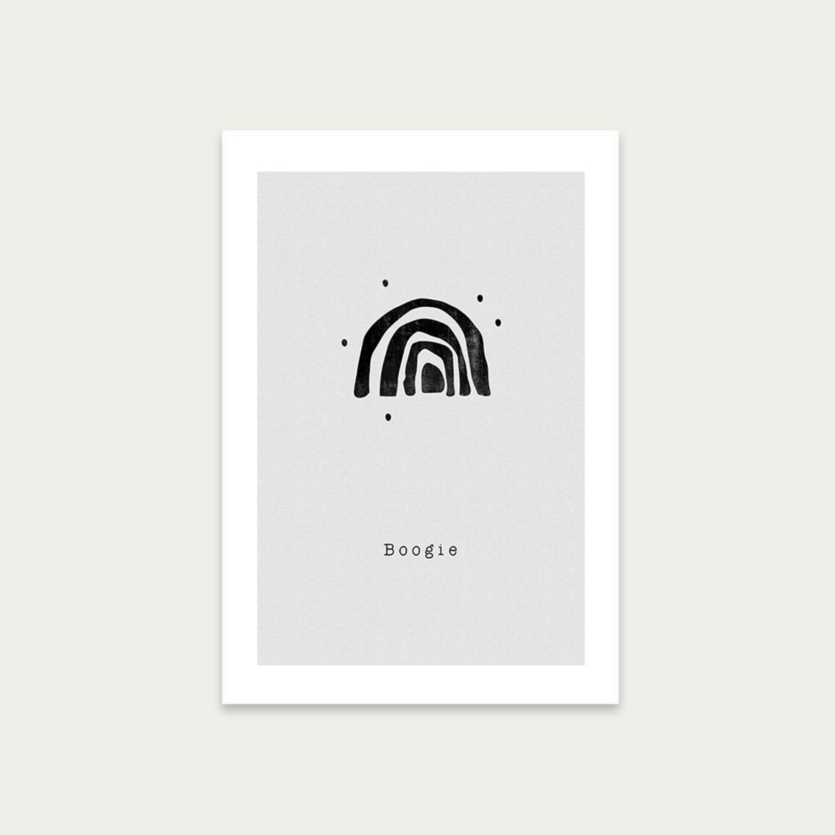 Quote Set - Boogie Art Print Unframed