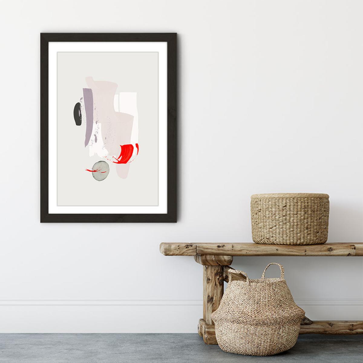 Illusion Art Print Black Frame – image 3