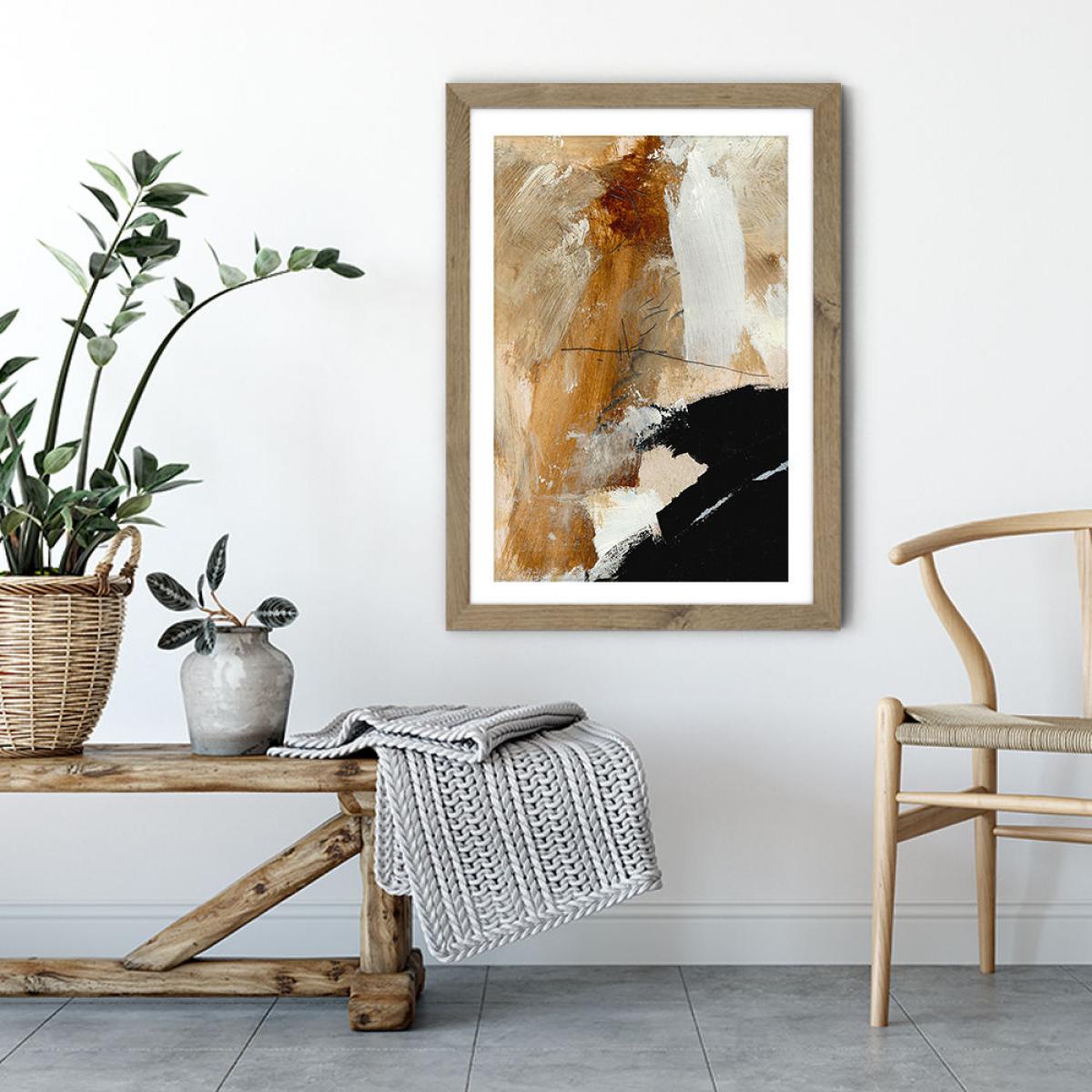 Underneath Art Print Oak Frame – image 4