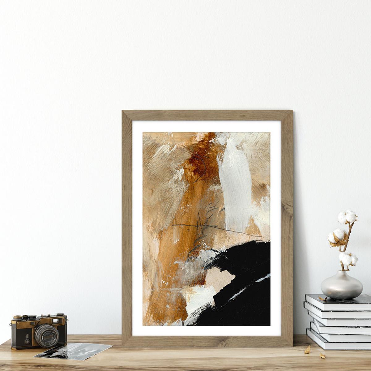 Underneath Art Print Oak Frame – image 5