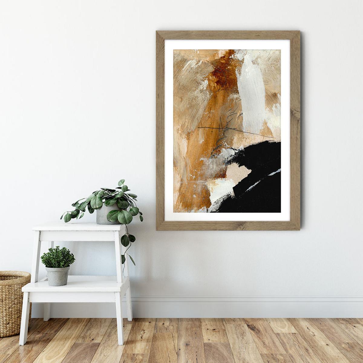 Underneath Art Print Oak Frame – image 6