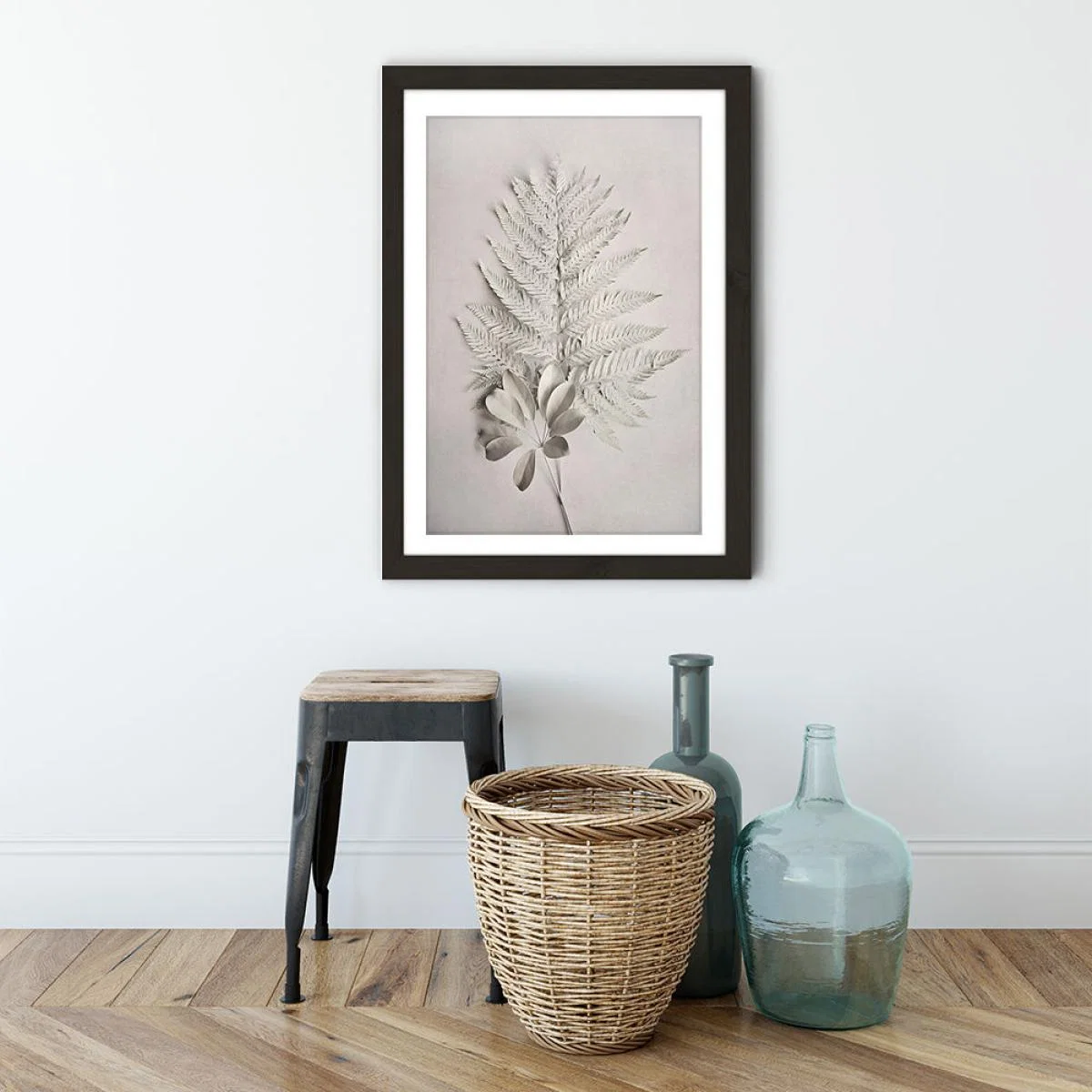 Alabaster Forest 4 Art Print Black Frame – image 3
