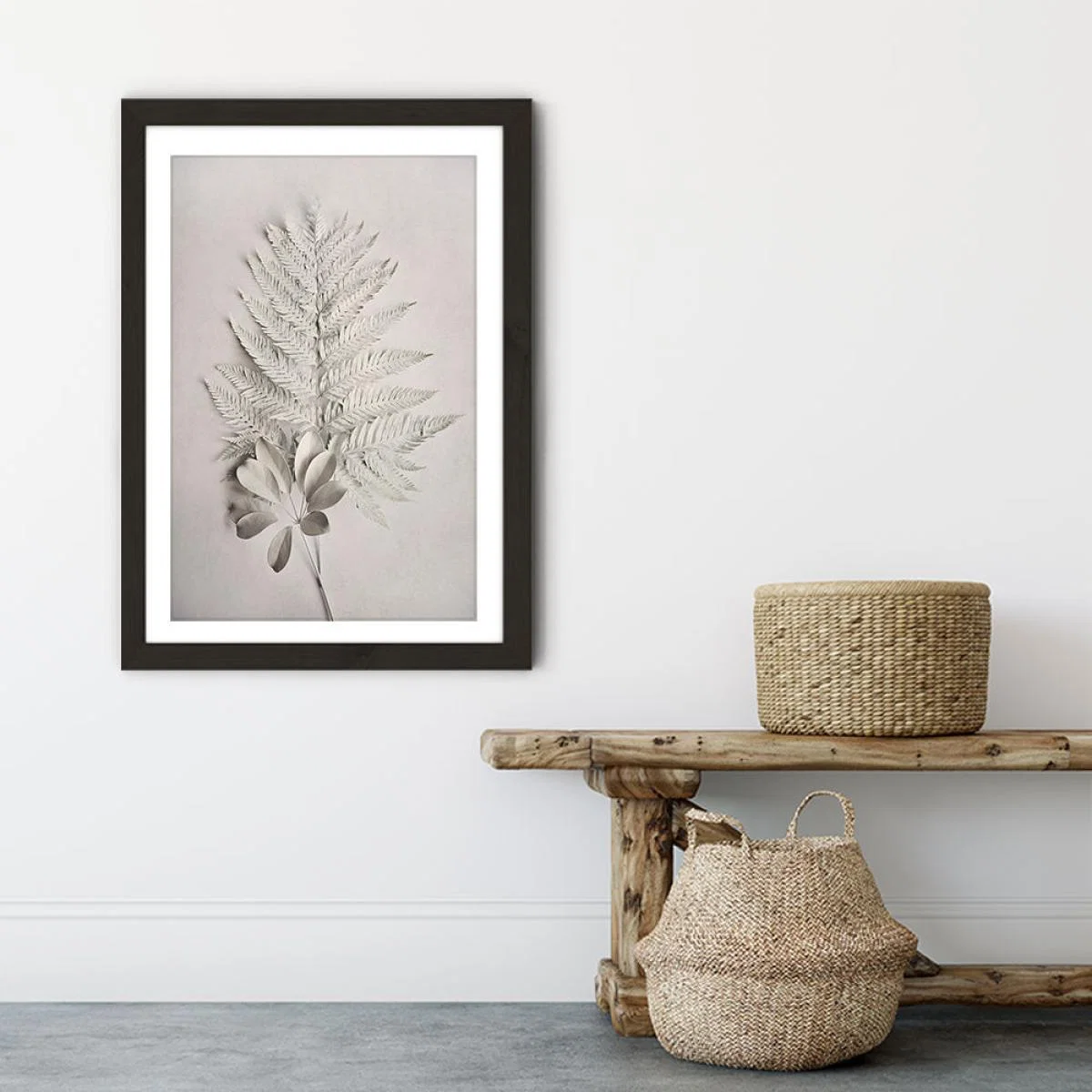 Alabaster Forest 4 Art Print Black Frame – image 5