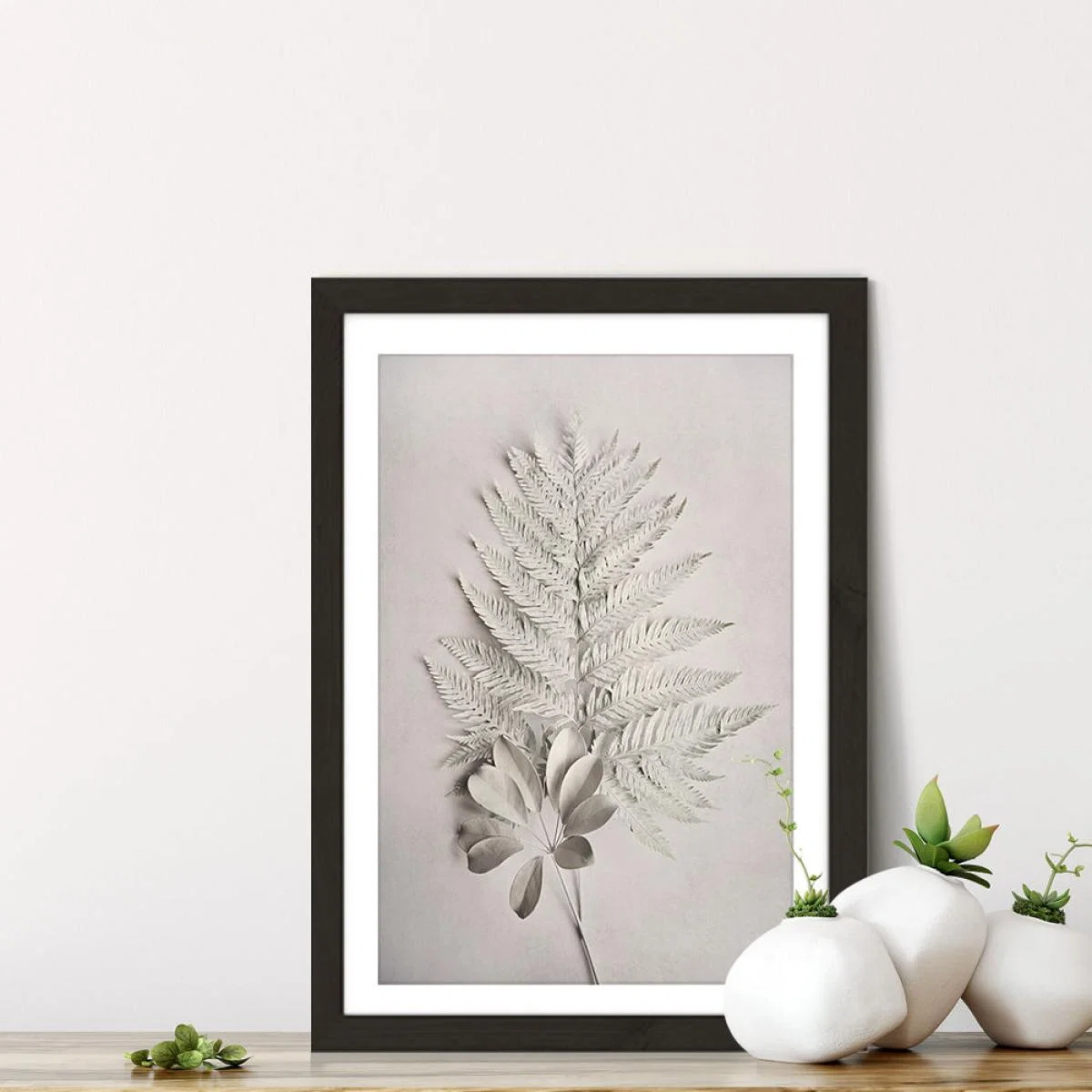 Alabaster Forest 4 Art Print Black Frame – image 6