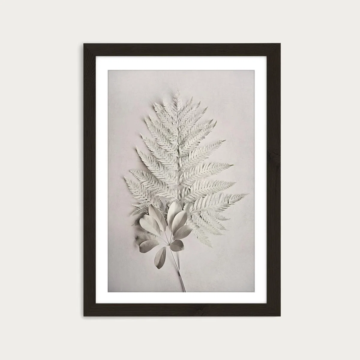 Alabaster Forest 4 Art Print Black Frame – image 1