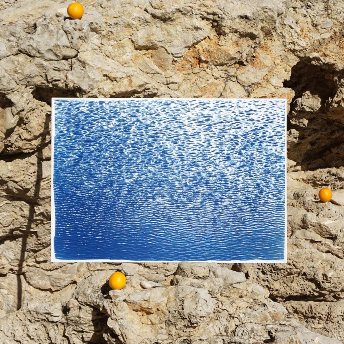 Serene Cove Waters Handmade Cyanotype Art Print – image 5