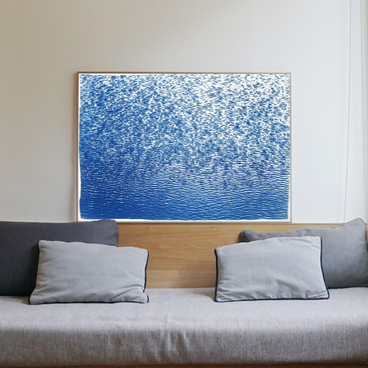Serene Cove Waters Handmade Cyanotype Art Print – image 6