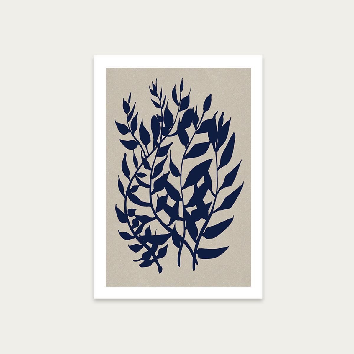 Botany Art Print Unframed
