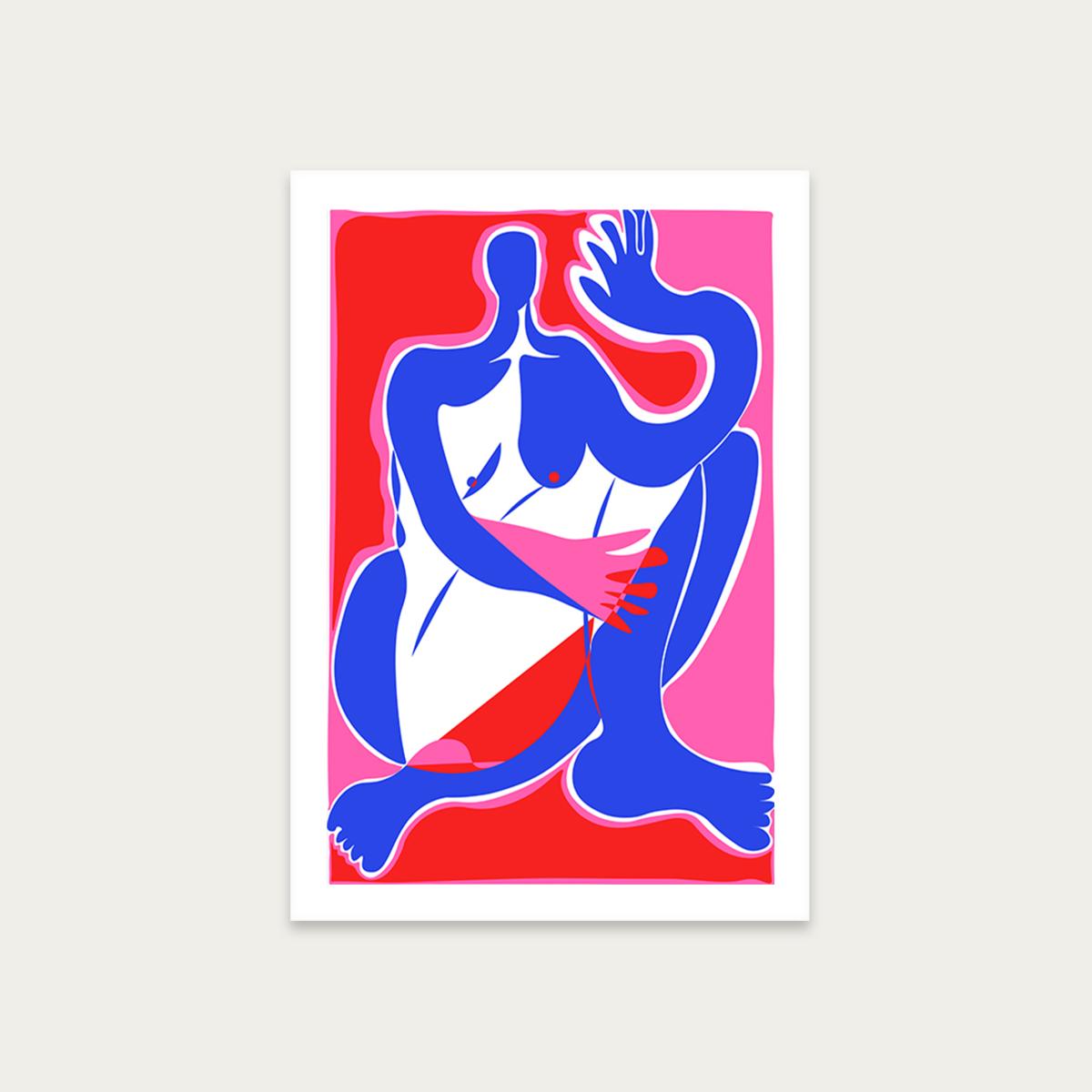 Can You See Me? Art Print Unframed