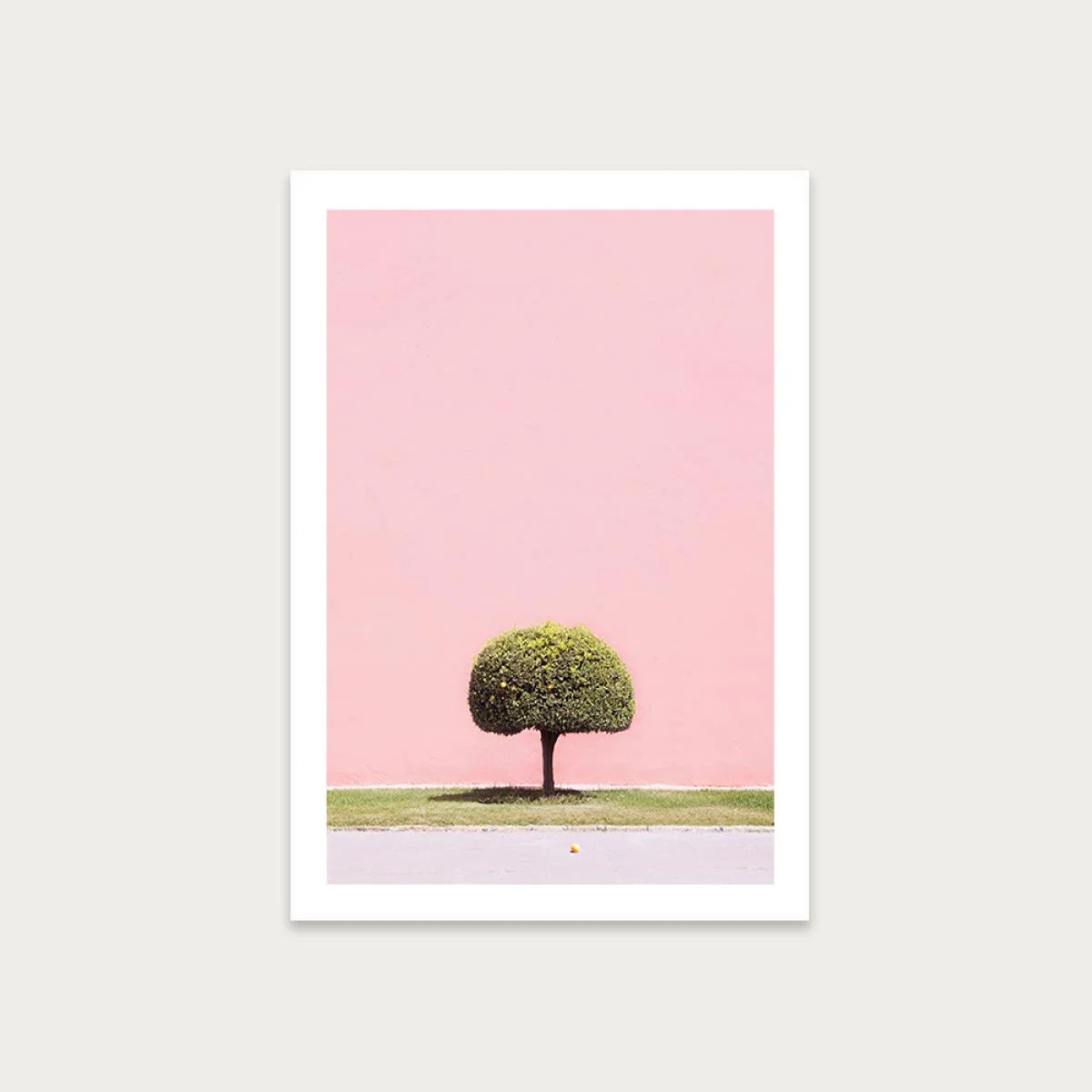 Orange Tree Art Print Unframed