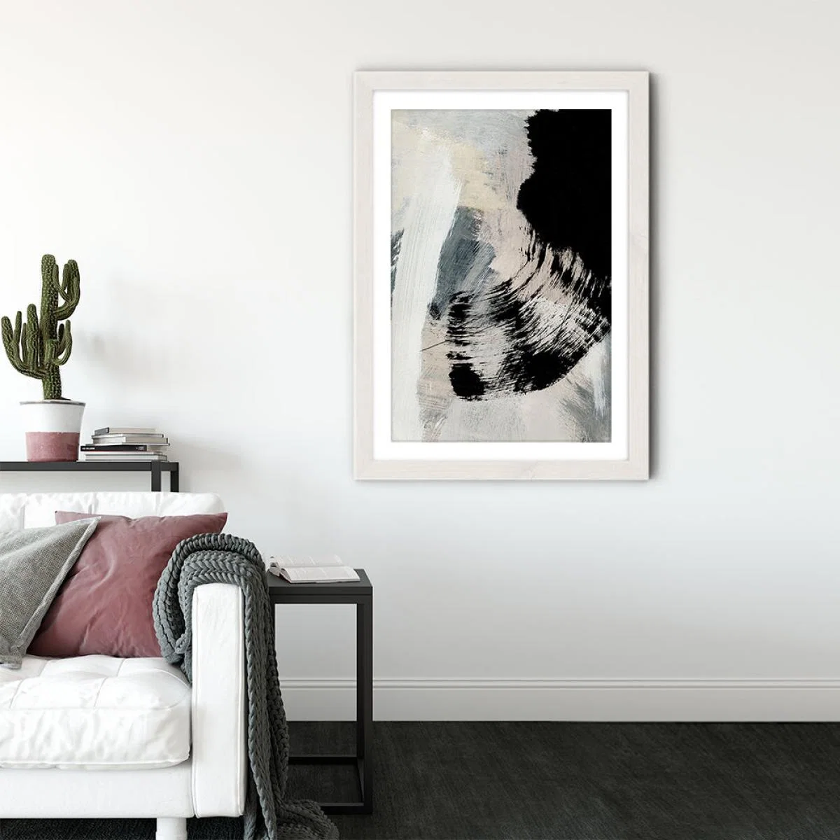 Giant Art Print White Frame – image 3