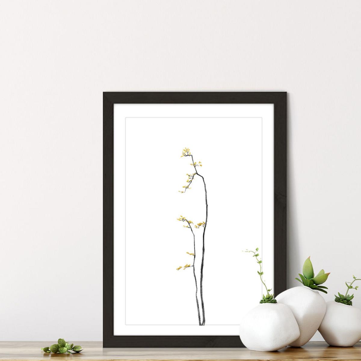 Bonsai Tree 1 Art Print Black Frame – image 7