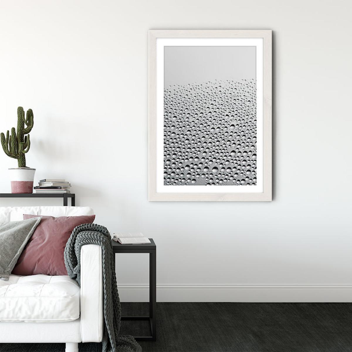 Window View Art Print White Frame – image 3