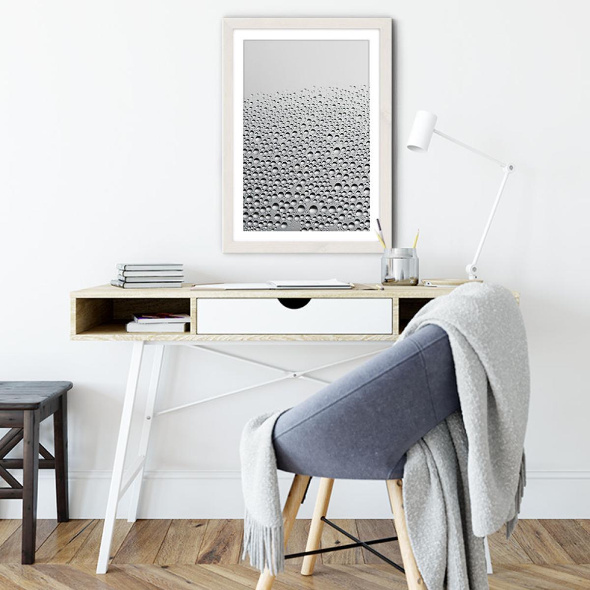 Window View Art Print White Frame – image 5
