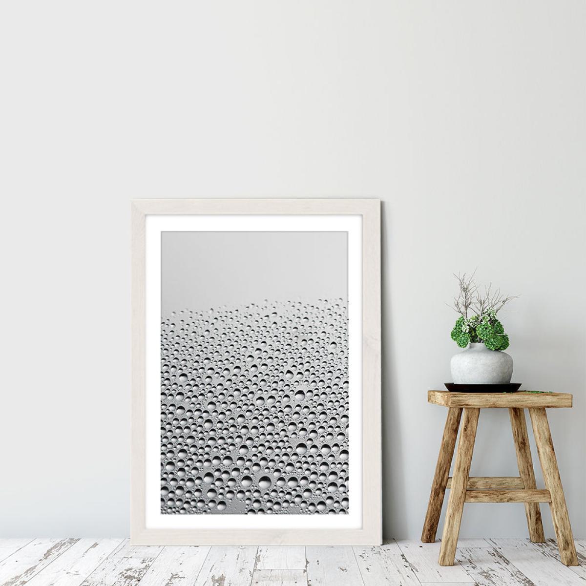Window View Art Print White Frame – image 6