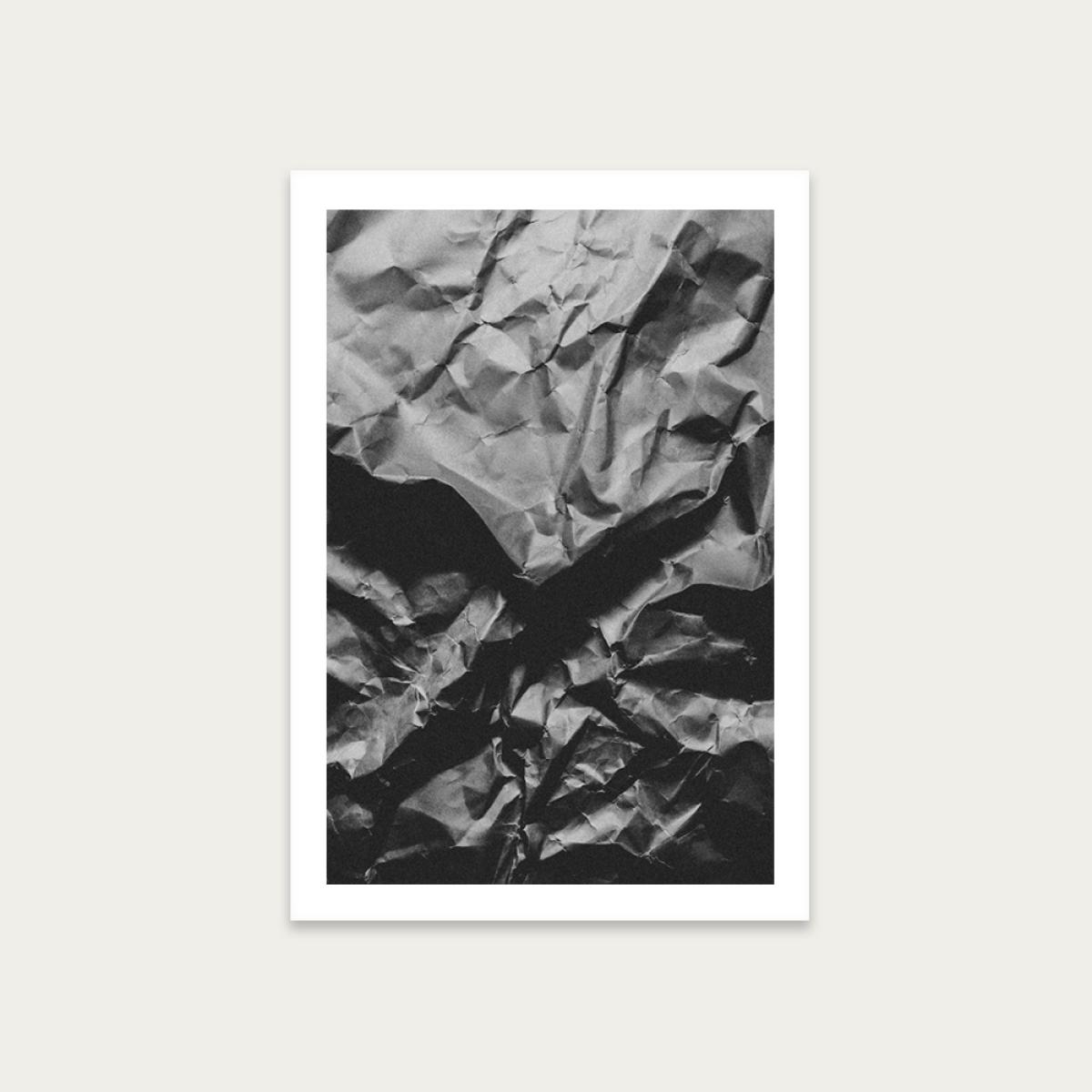 Crinkles Art Print Unframed